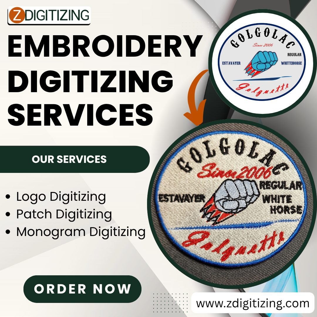 Art and Precision of Embroidery Digitizing Services